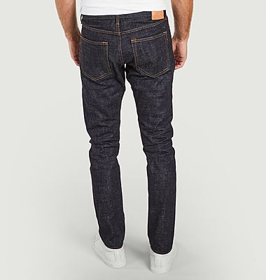 Circle selvedge tapered gross jeans